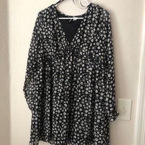 H&M Floral Midi Dress